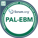 Professional Agile Leadership - EBM