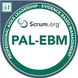 Professional Agile Leadership - EBM